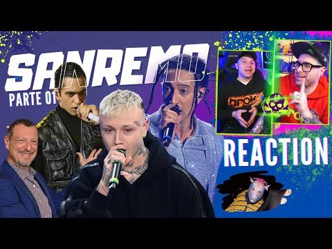 Ghali, Mahmood, Lazza, Santi Francesi #1 | SANREMO 2024 la REACTION