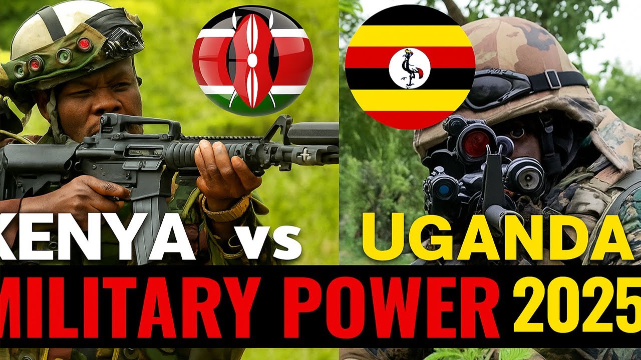 Kenya vs Uganda Military Power 2025 🇰🇪🇺🇬