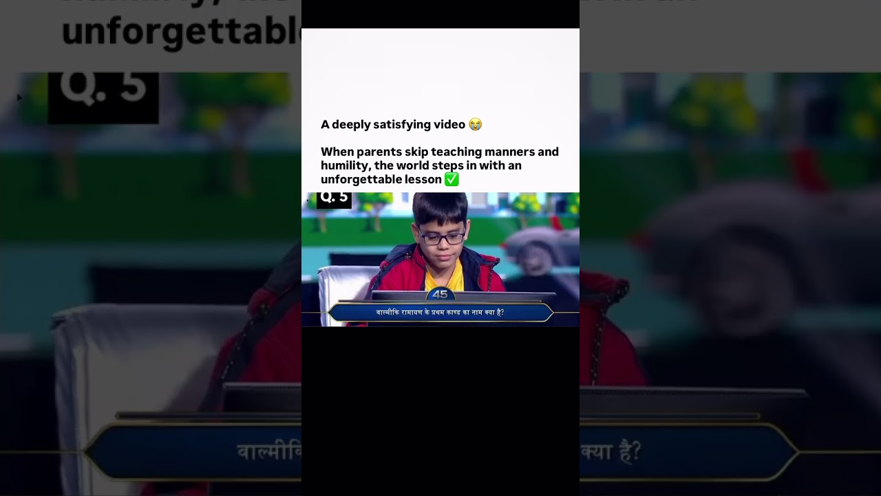 Overconfident Boy's Epic Fail on KBC Show 😅