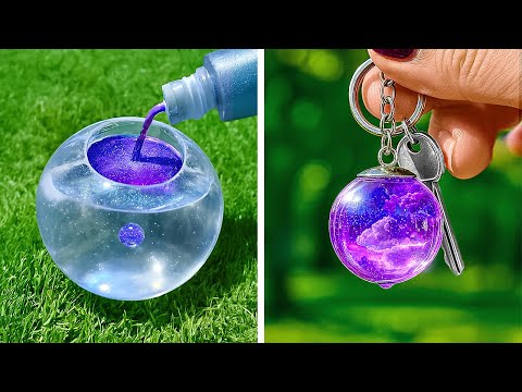 🎨 CREATE EPOXY RESIN ACCESSORIES 💖🎁 DIY Rings, Charms & More