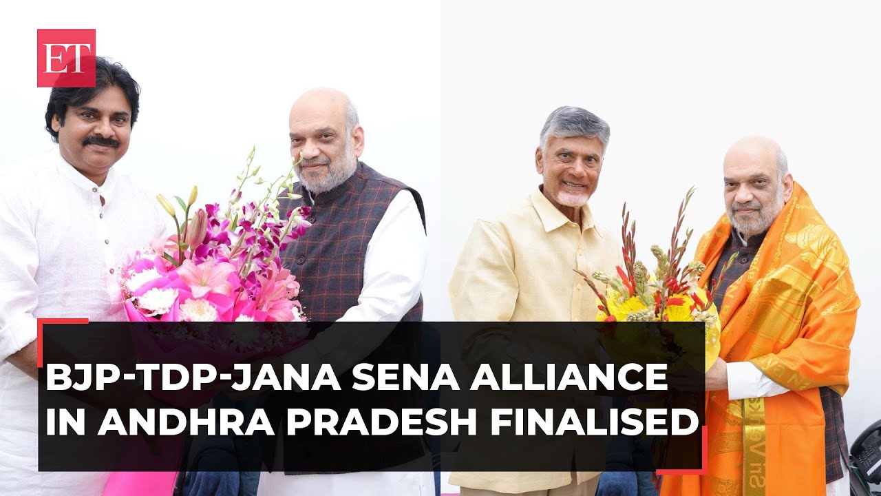 BJP, TDP & Jana Sena Finalize Andhra Pradesh Alliance 🗳️