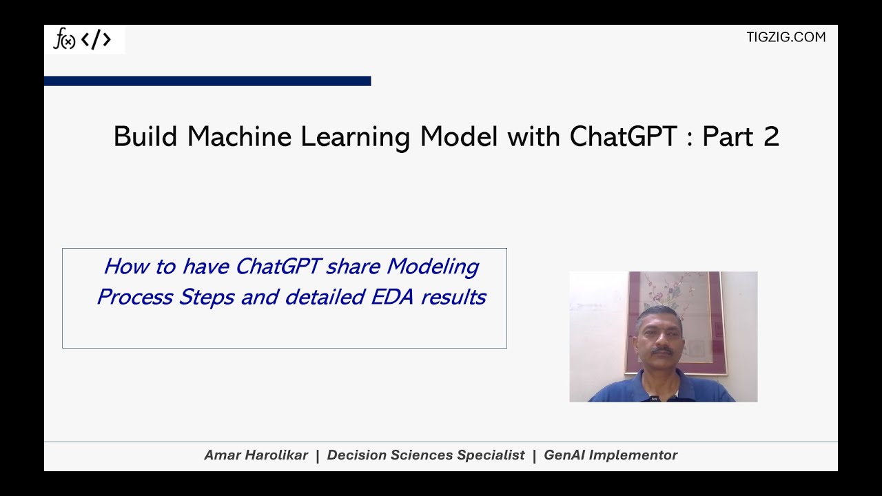 Build Effective Machine Learning Models with ChatGPT: Modeling & EDA Insights (Part 2) ๐