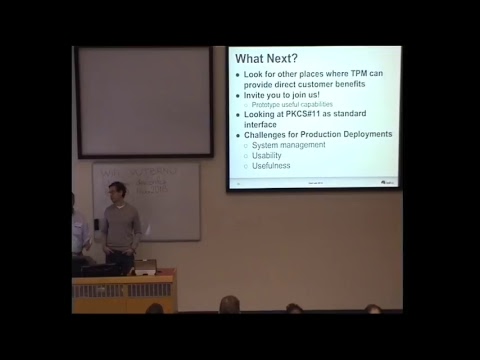 Russell Doty, Javier Martinez Canillas: HW Root of Trust - Trust Me, Itās Real This Time!