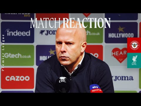 Arne Slot Reacts To Brentford 3-2 Liverpool | Premier League