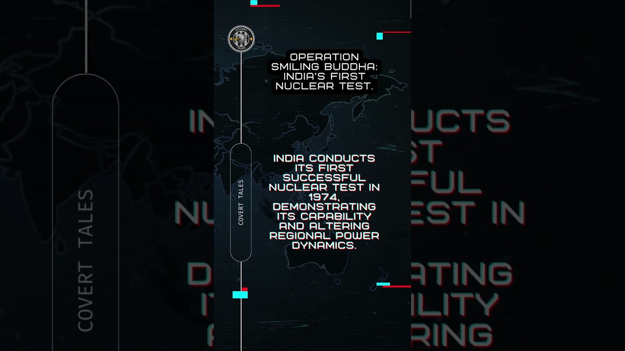 Operation Smiling Buddha: The Secret Nuclear Test That Shaped History 🕵️♂️