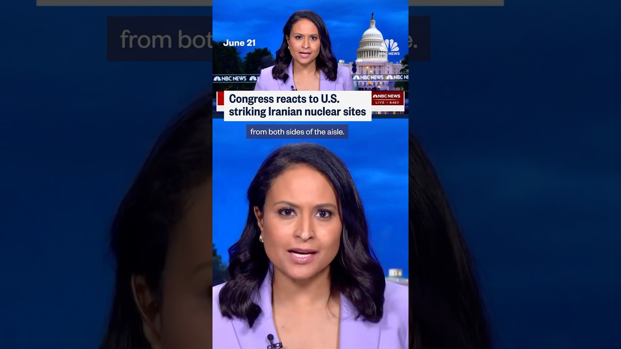 Congress Responds to U.S. Strike on Iranian Nuclear Sites ๐บ๐ธ