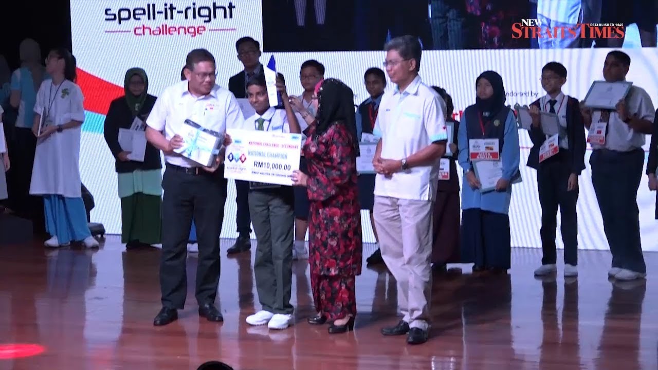 Poikilothermic Wins RHB Spell-it-Right Challenge 🏆