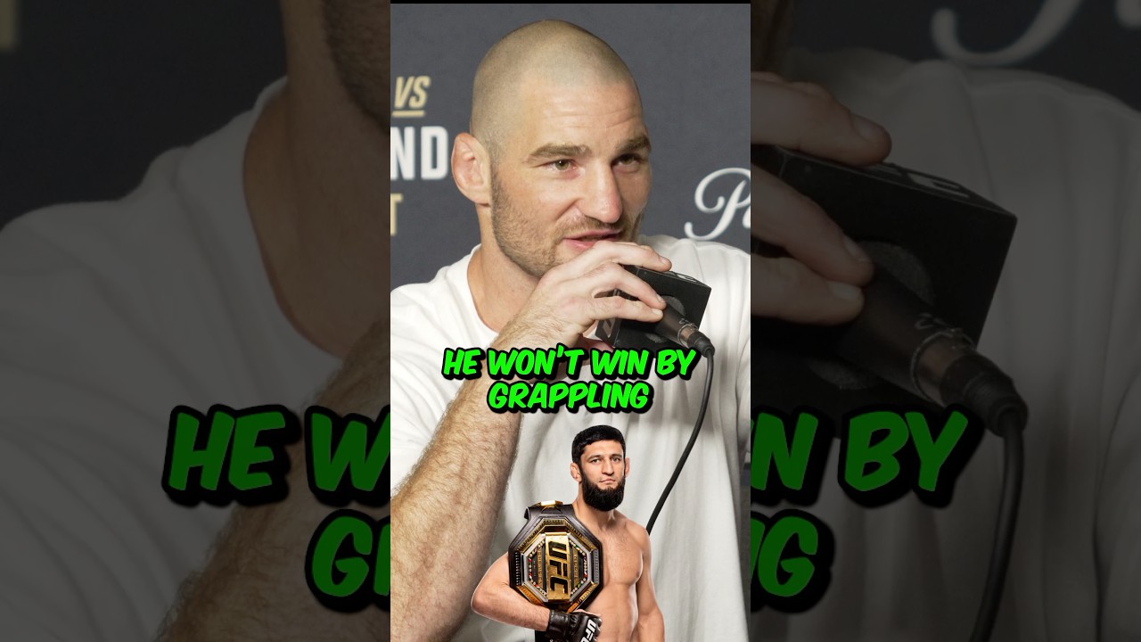 😧🐺 SEAN STRICKLAND SAYS KHAMZAT CHIMAEV WON’T BEAT HIM BY GRAPPLING IN UFC TITLE FIGHT (UFC 328)
