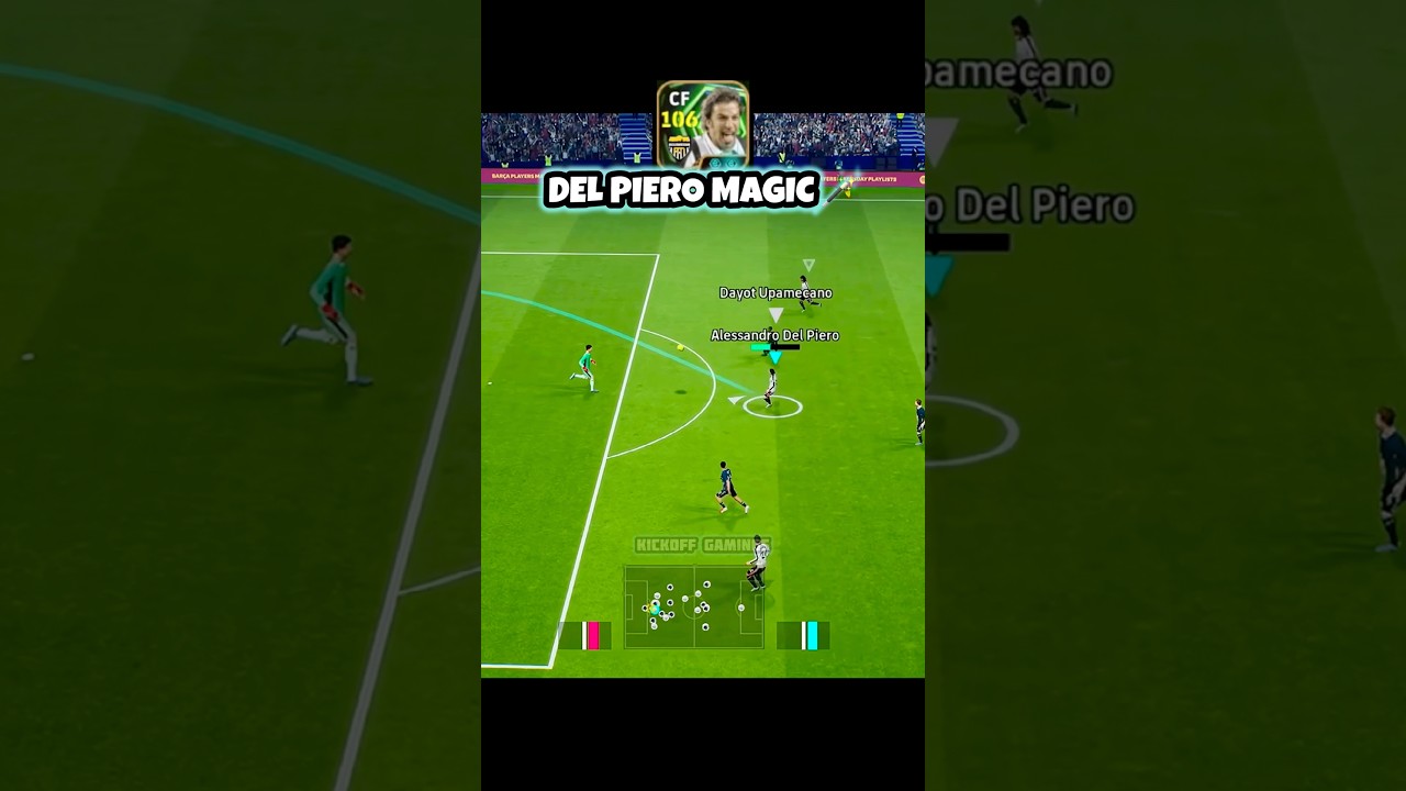Del Piero's Magic Chip in eFootball 2026 ⚽