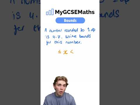 Bounds | GCSE Maths 2025