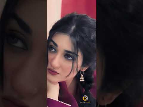 Raqs-e-bismil | Sarah Khan full screen WhatsApp status | Mera ishq bhi tu dildar bhi tu status |