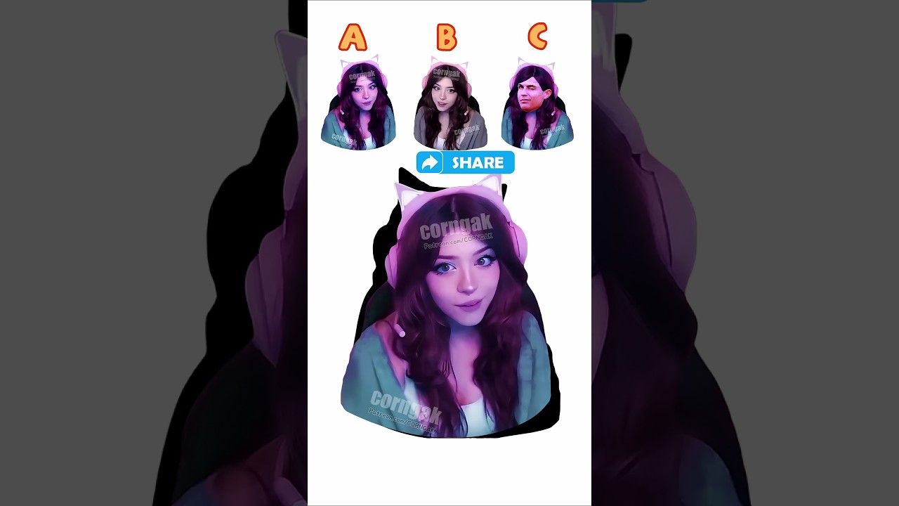 Guess The Correct Answer?? UwU Girl X The Pink Panther Meme #sprunki #shorts