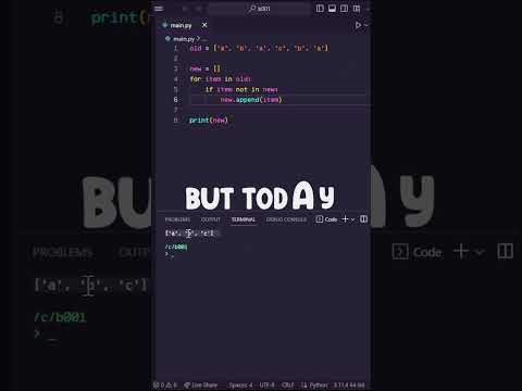 Python Trick I HAD To Share!! #python #programming #coding