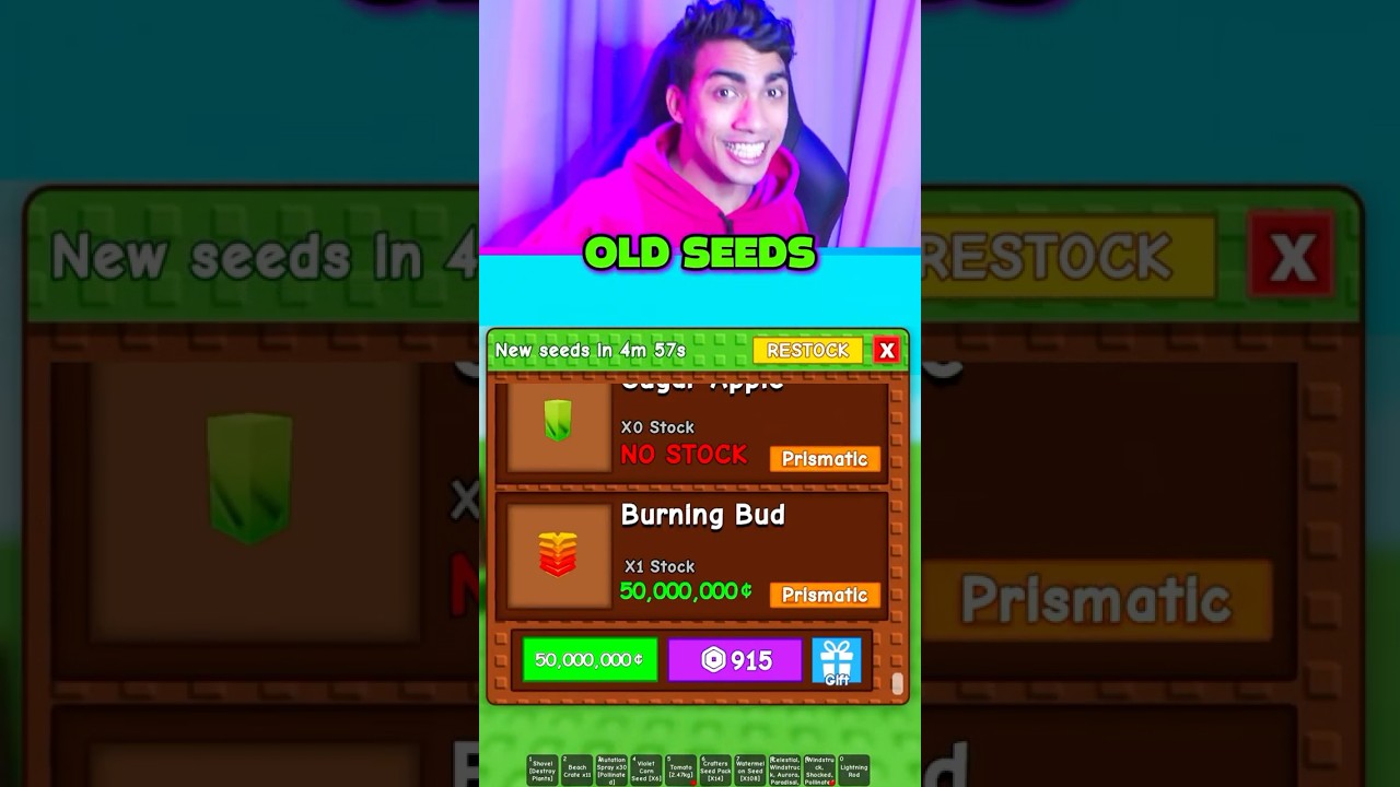 New Seeds vs Old Seeds π± Which Grow Better? | Grow a Garden Showdown