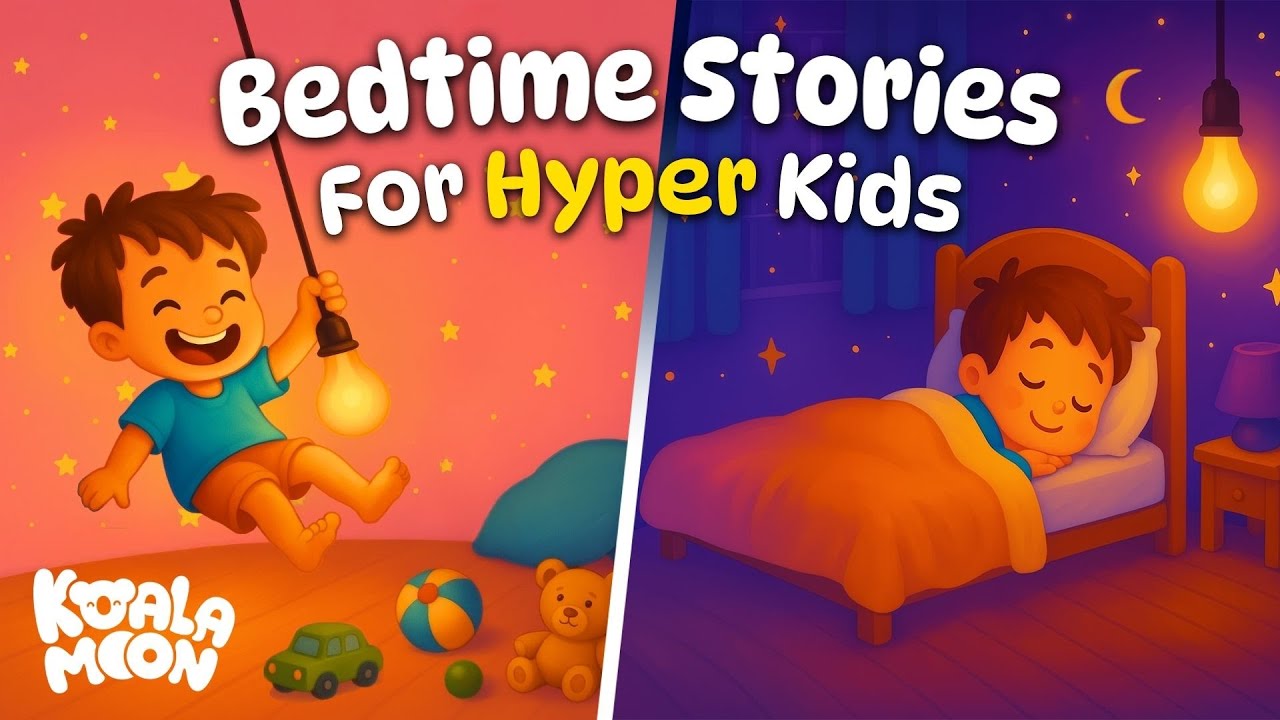 Calming Bedtime Stories for Hyper Kids 😴
