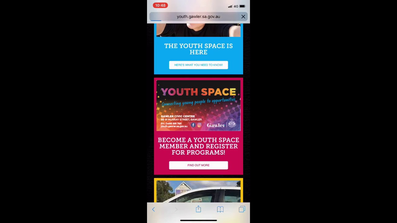 Download Gawler Youth Space Membership Form 📝