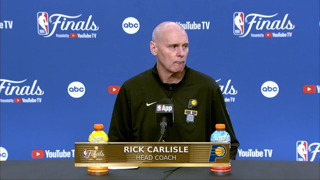 Rick Carlisle's Full Post-Game Interview After Indiana Pacers' Victory in Game 1 of NBA Finals 🏀