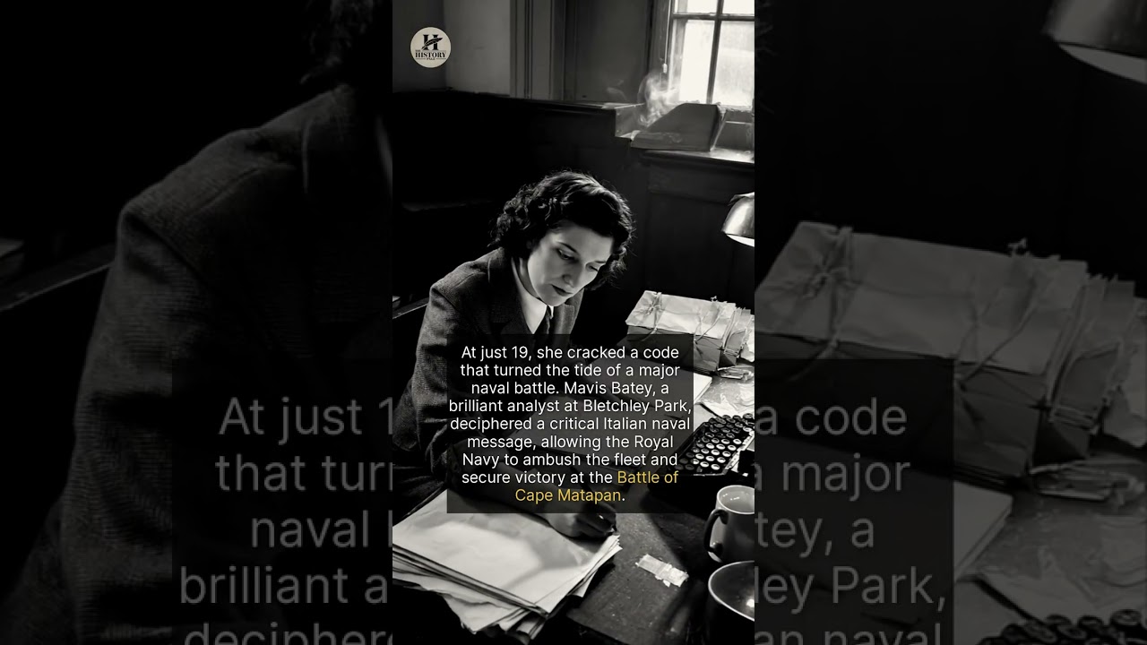Teen Codebreaker Mavis Batey: Cracking Italy’s Enigma & Altering WWII 🇮🇹