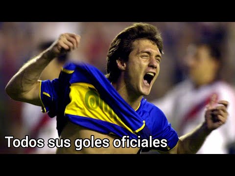 Todos los goles oficiales de Guillermo Barros Schelotto en Boca