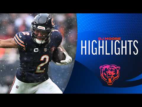 DJ Moore Top Plays of the 2023 Regular Season | Chicago Bears