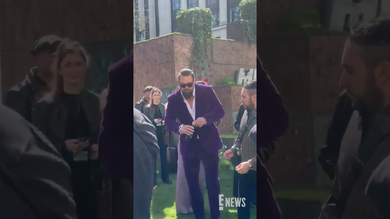 Jason Momoa Shines at 'A Minecraft Movie' Premiere in London 🎬