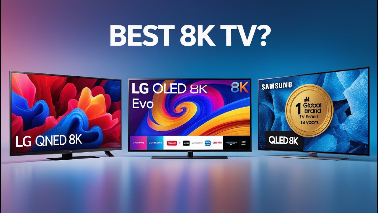 Top 5 8K TVs to Buy in 2025 📺