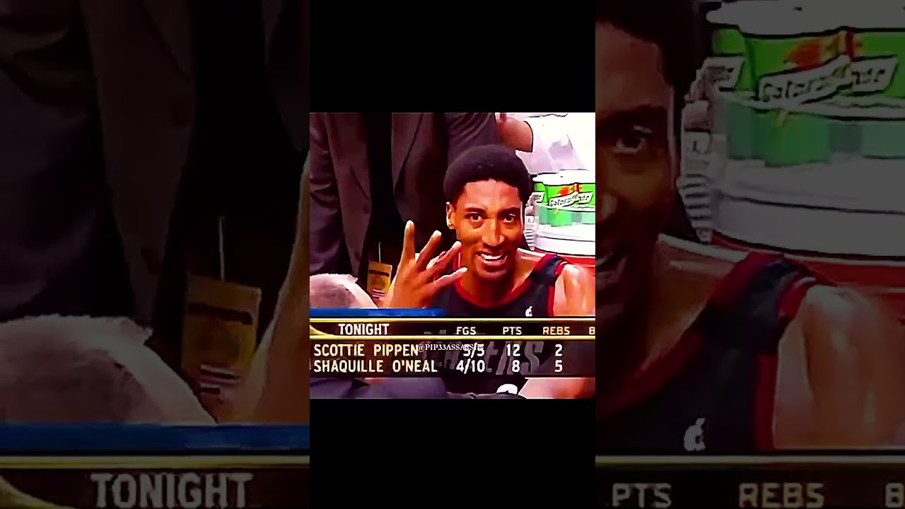 Scottie Pippen's Stellar Game in 2005 WCF with Trail Blazers