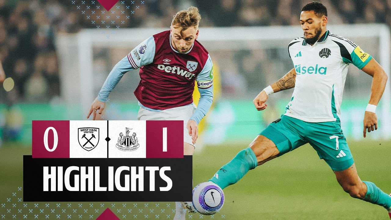 West Ham vs Newcastle | Exciting Premier League Highlights ⚽