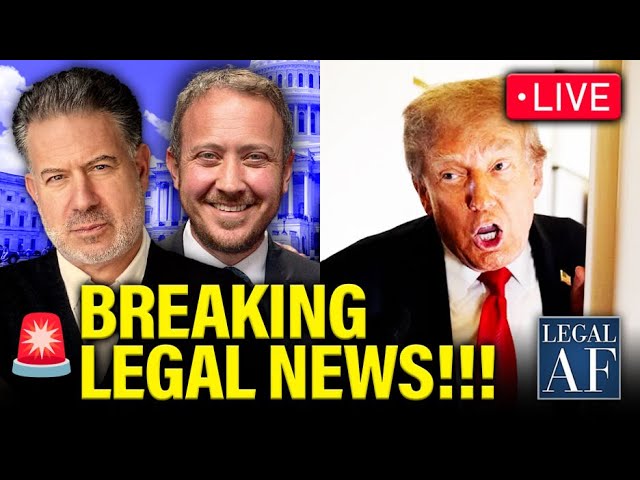 LIVE: Breaking News on Trump, Popok & Meiselas — Legal AF Updates 10/25/2025 ⚖️