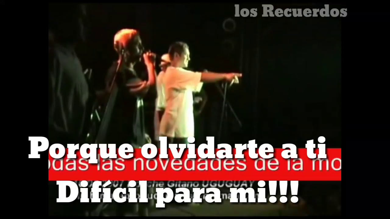 Letra de 'Los recuerdos' - Agrupación Marilyn