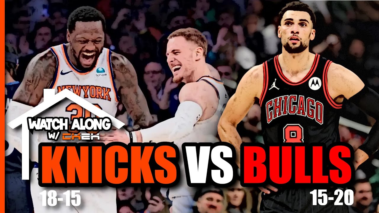 Live Knicks vs Bulls Watch-Along with CK2K ๐ | Exciting Game Action!