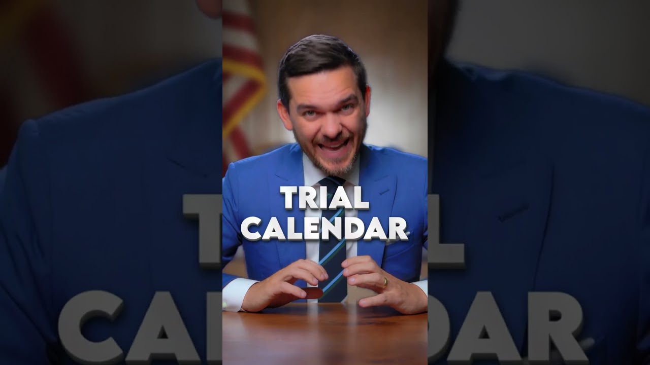 Trial Calendars for Lawyers & Courts 📅