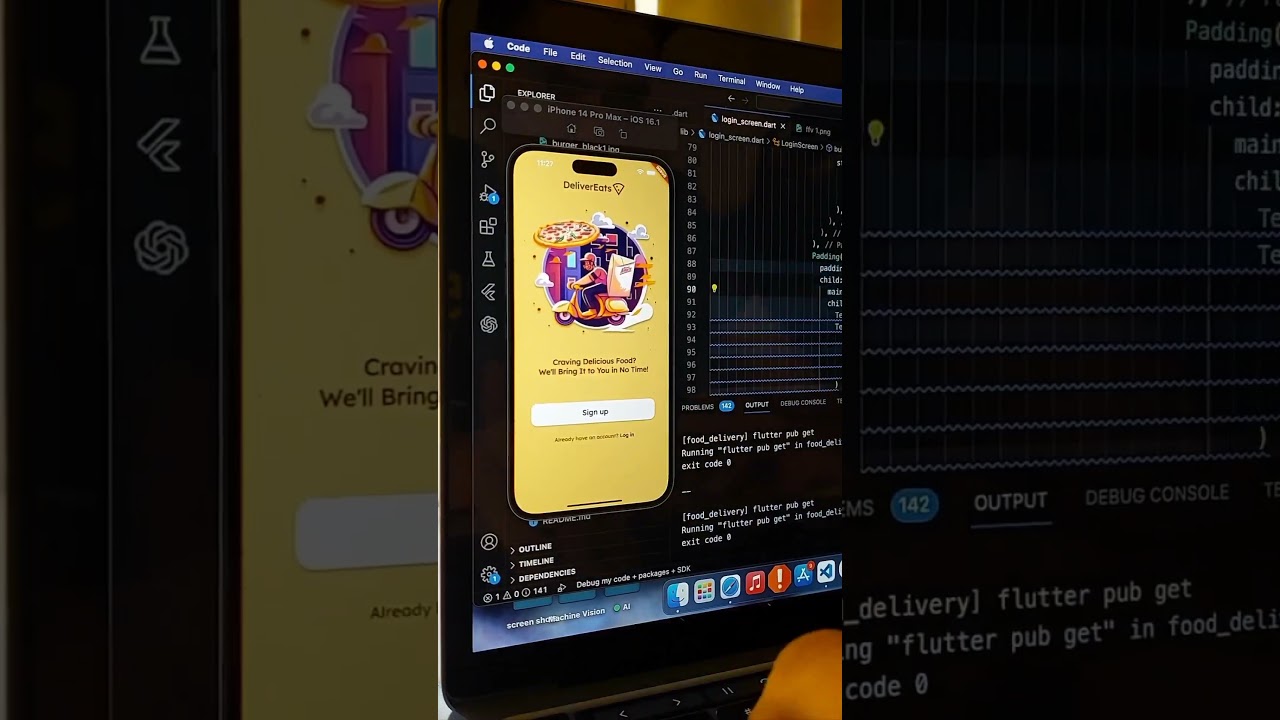 Build a Cross-Platform Food Delivery App with Flutter π