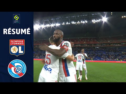 OLYMPIQUE LYONNAIS - RC STRASBOURG ALSACE (3 - 1) - Résumé - (OL - RCSA) / 2021-2022