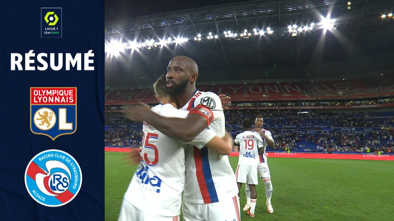 Highlights: Olympique Lyonnais vs RC Strasbourg Alsace (3-1) | Ligue 1 2021/2022 ⚽