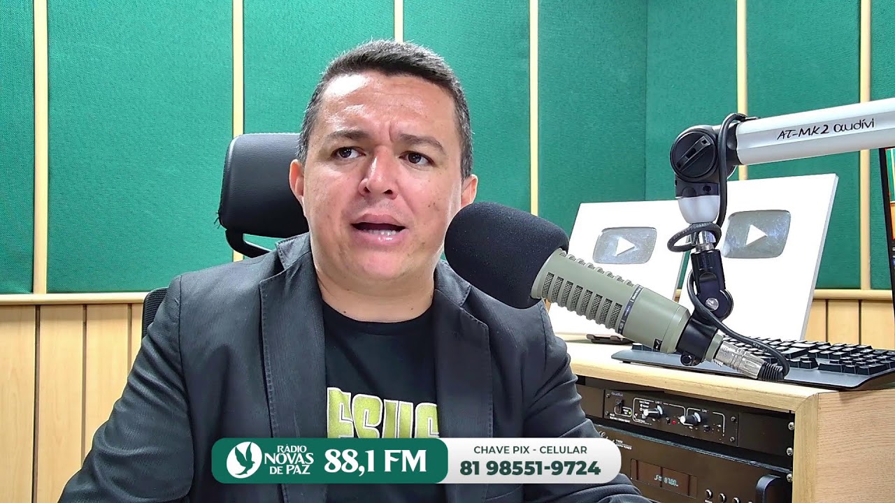 AO VIVO: Rádio Novas de Paz 88,1 FM – Culto em Casa