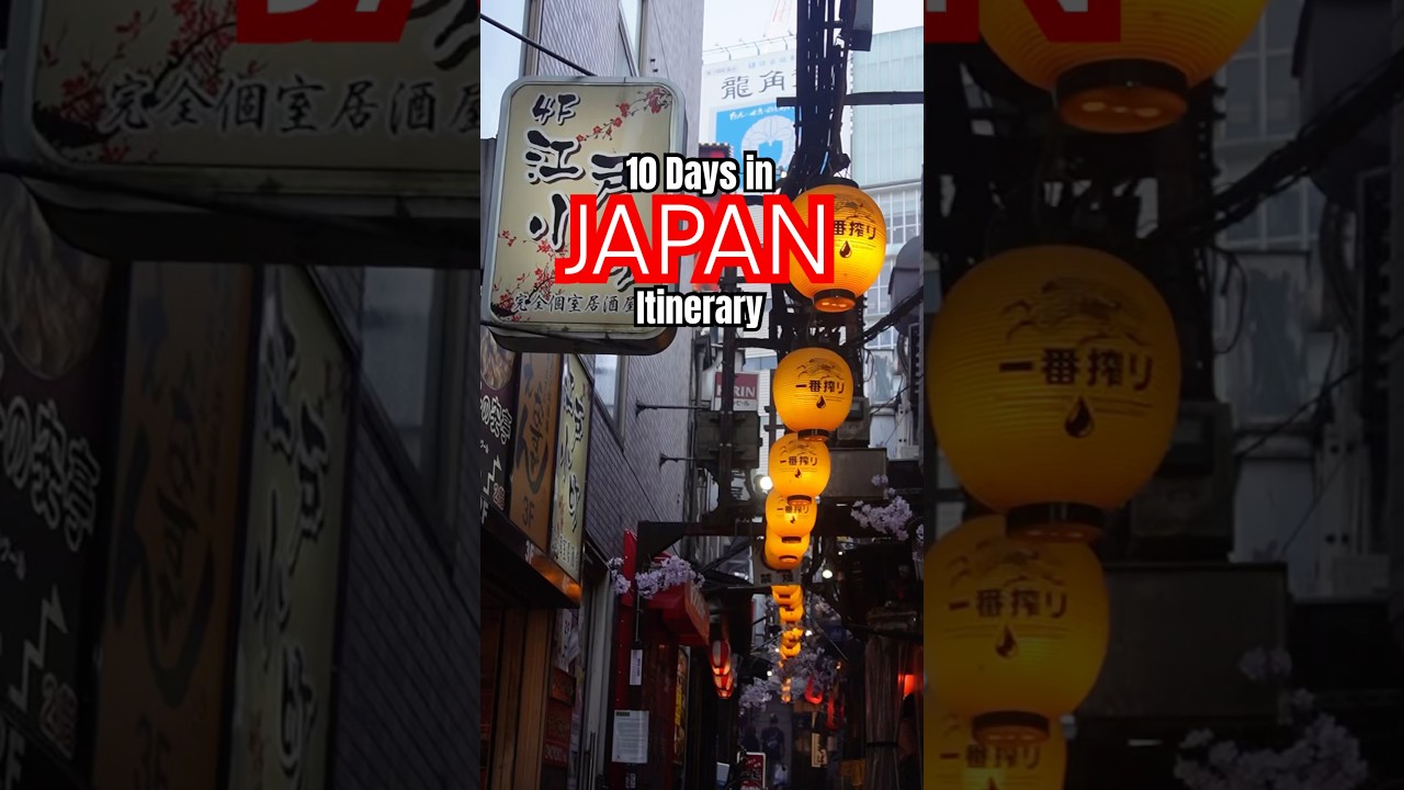 10-Day Japan Travel Guide 🇯🇵