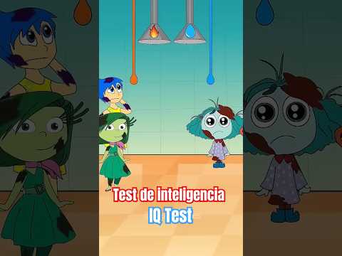 Test de inteligencia para Alegría Tristeza, Envidia y Ansiedad #Insideout #Insideout2 #edit #cartoon