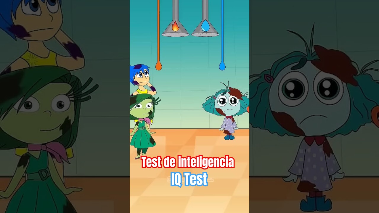 Prueba de inteligencia para Alegría, Tristeza, Envidia y Ansiedad - Parodia Inside Out