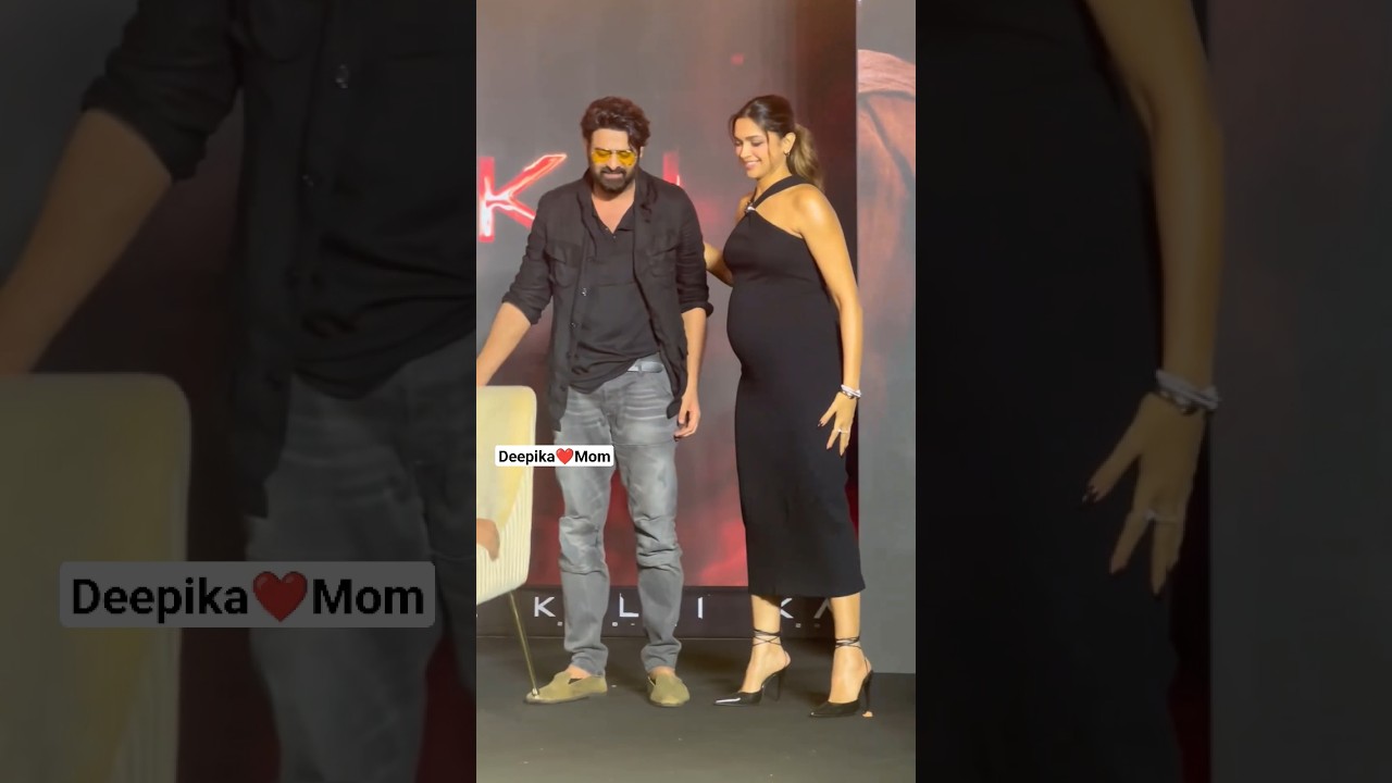 Deepika Padukone & Prabhas Shine at Movie Launch 🎬