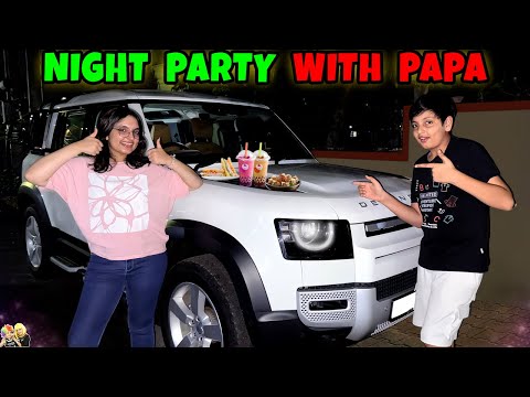 NIGHT PARTY WITH PAPA | Aayu and Pihu Show
