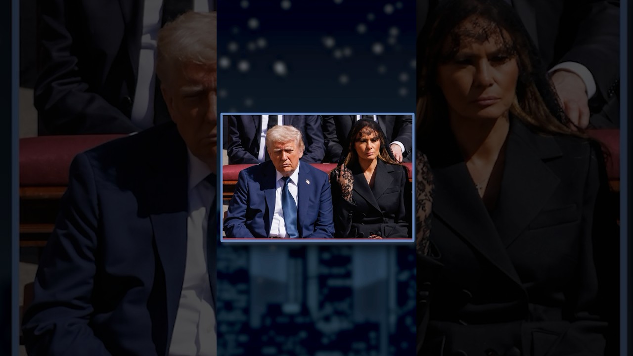 Trump Sparks Buzz at Pope’s Funeral 🕊️