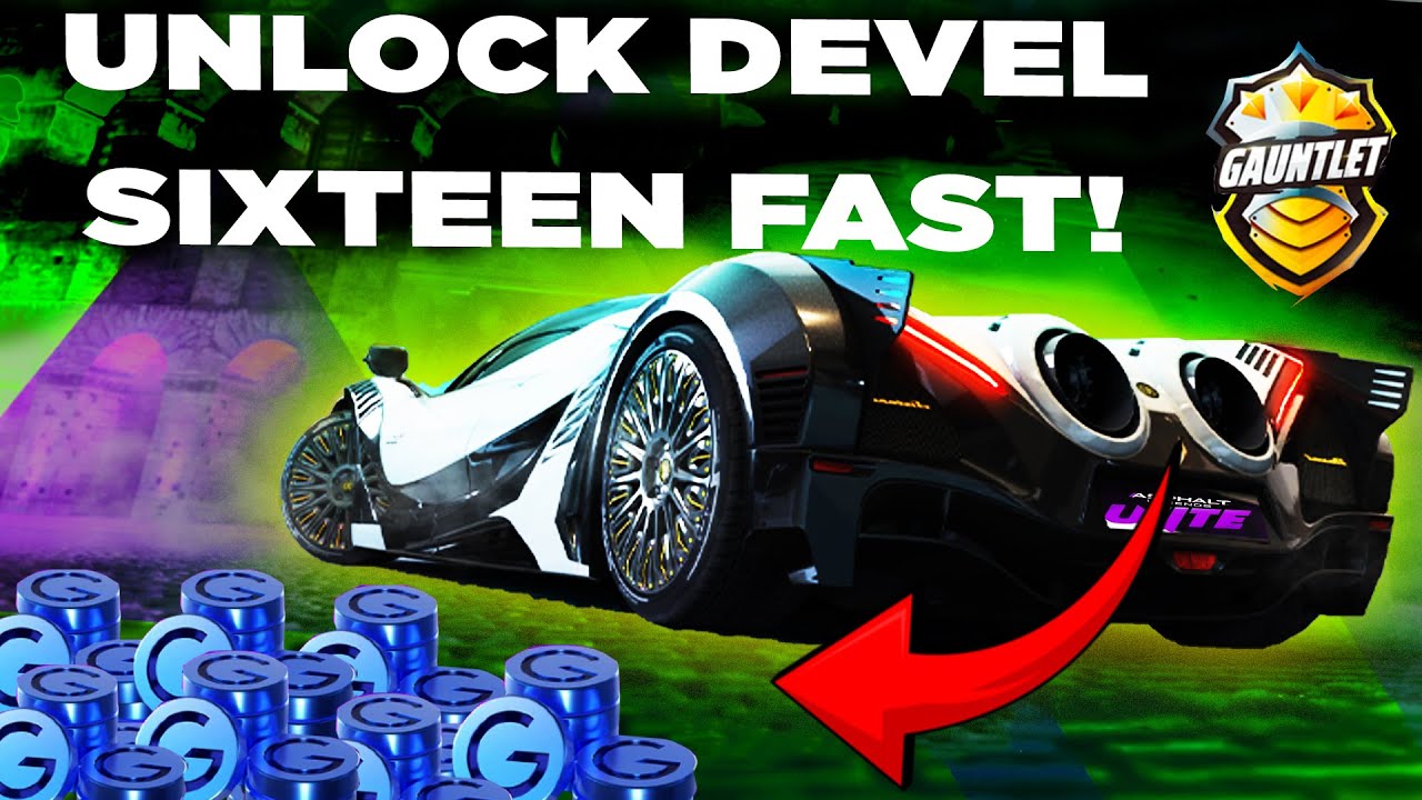 Asphalt Legends: Zero to Devel 16 Gauntlet Strategy 🚗