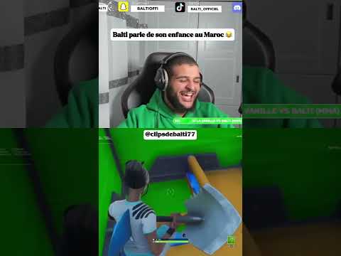Balti parle de son enfance au Maroc 🇲🇦 😂.. #balti #kick #twitch #drole_videos #drole #maroc #clip