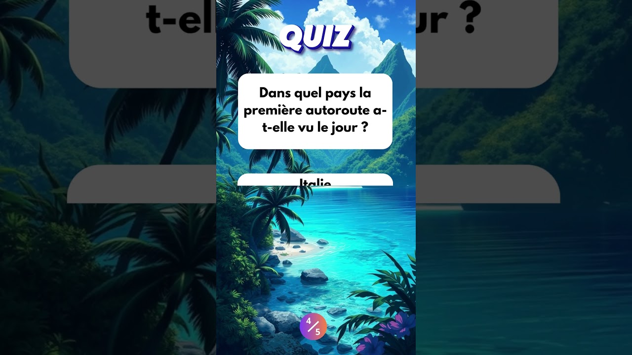 Quiz de Culture Générale 🇫🇷