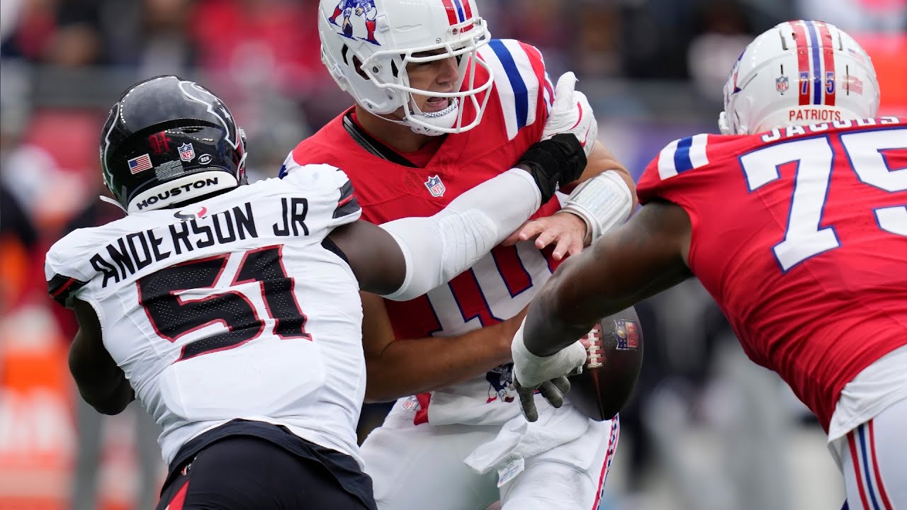 Will Anderson Jr.'s Dominant 3-Sack Performance vs. Patriots | Week 6 Highlights 🏈