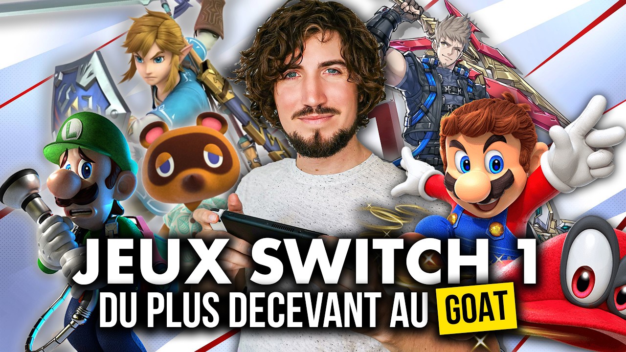 On classe 90 JEUX SWITCH 1 du PIRE au MEILLEUR ! ⭐️ La TIER LIST SWITCH ULTIME !