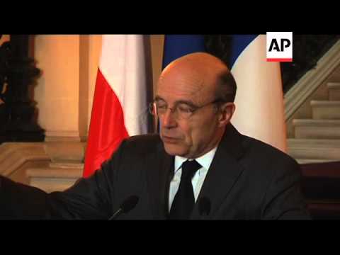 Foreign minister commends police actions in assault against suspect in Toulouse