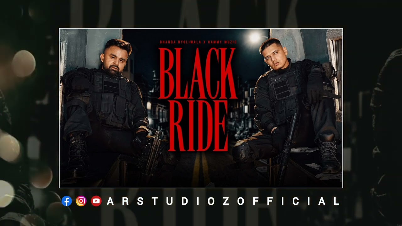 Black Ride | Dhanda Nyoliwala | Haryanvi Songs 🎶