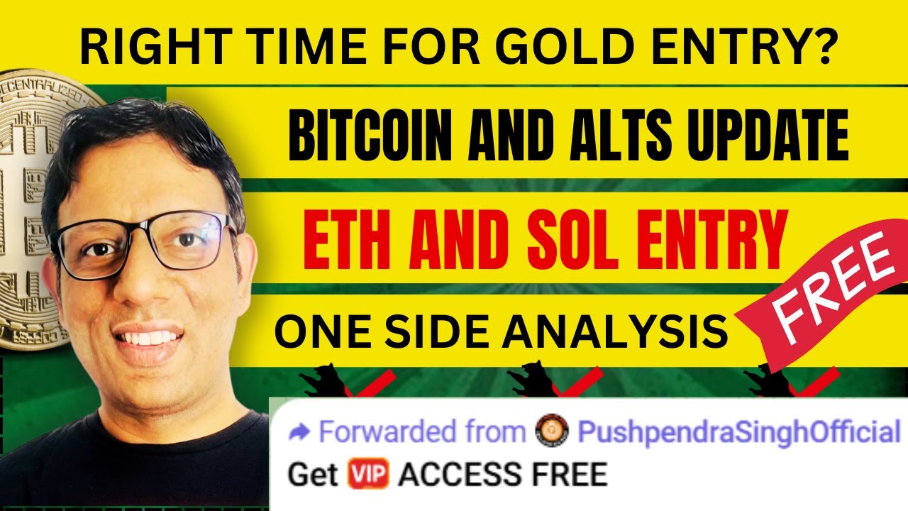 Bitcoin and Analysis in HINDI | 2 ALT COINS Analysis | Should i buy Gold and SILVER ?